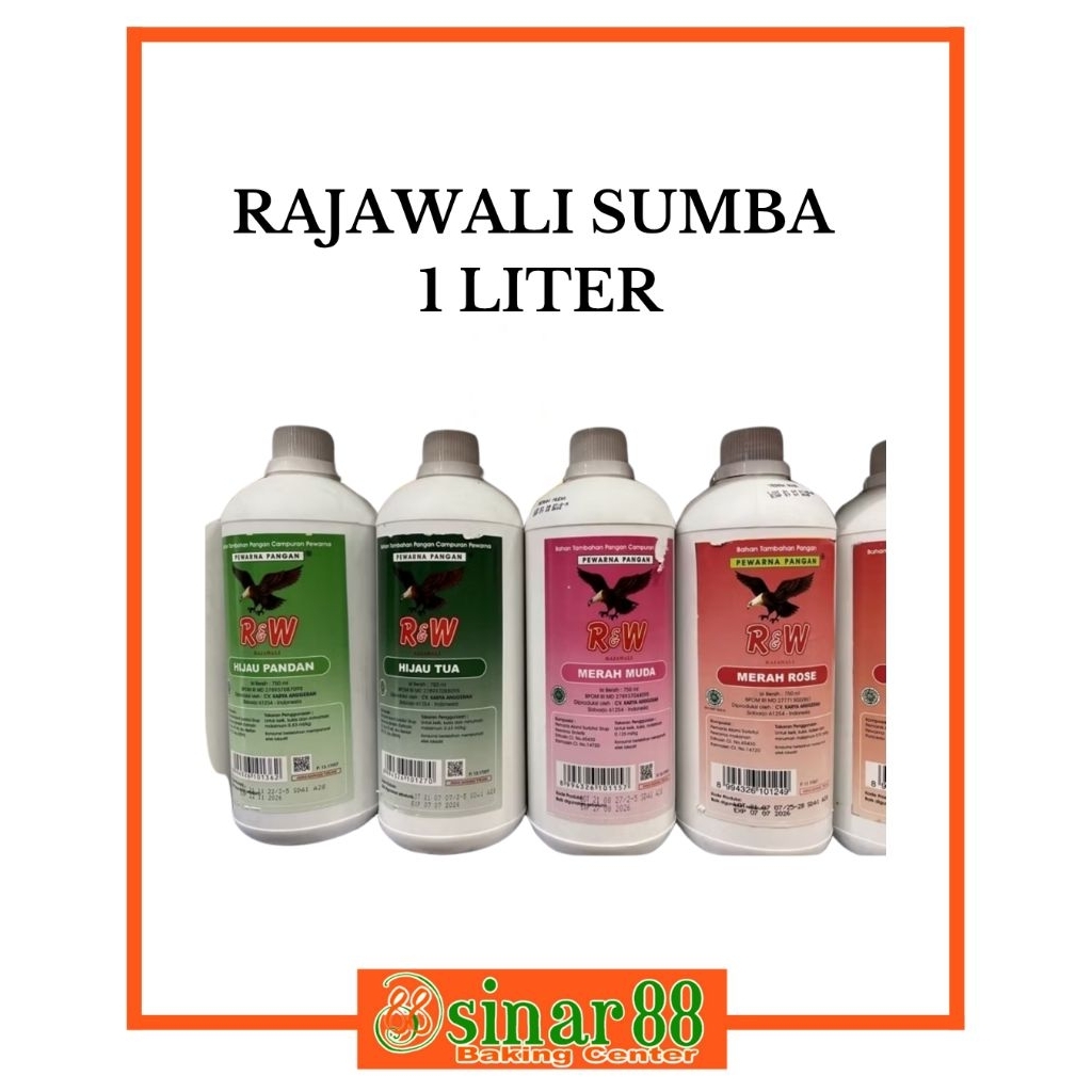 

Rajawali Sumba Pewarna Makanan Cair 1 Liter