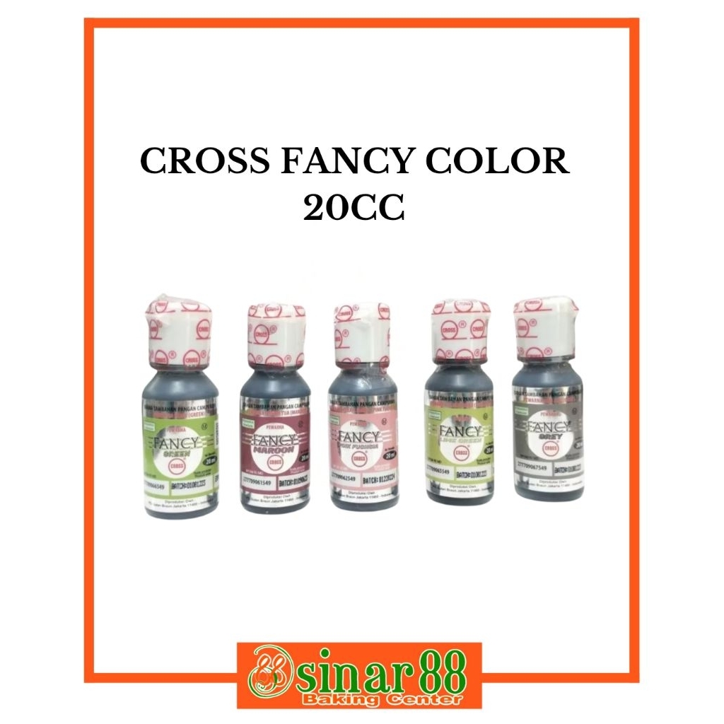 

CROSS FANCY COLOR 20CC AL VARIAN (OIL BASE)
