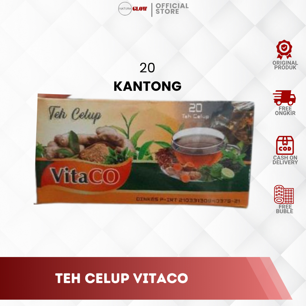 

[ ] – teh celup vitaco superprima | atasi pegal linu | tambah stamina tubuh | herbal alami 100% | original superprima