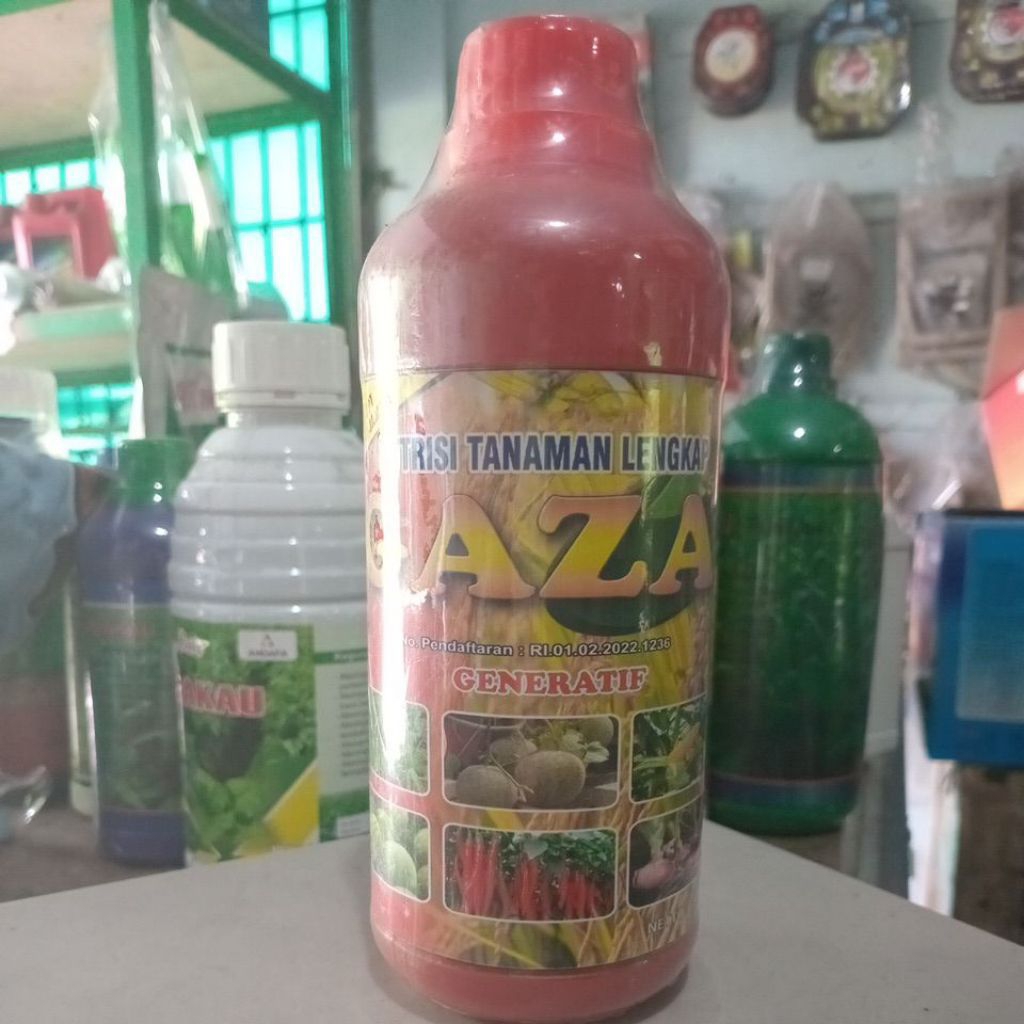 Kcl cair Gaza nutrisi tanaman masa generatif kemasan 500ml