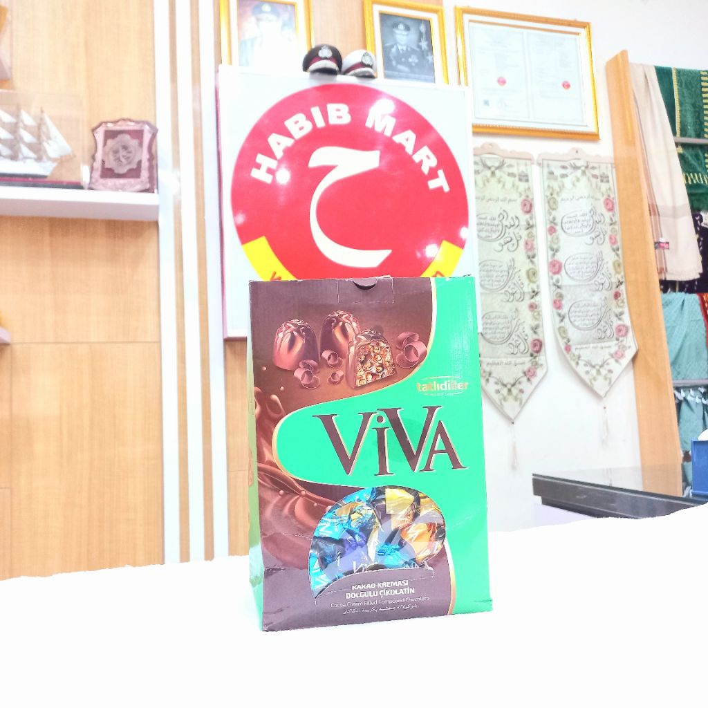 

Cokelat ViVA Tatlidiler 500gr – Coklat Isi Krim Kacang Import Premium Lezat
