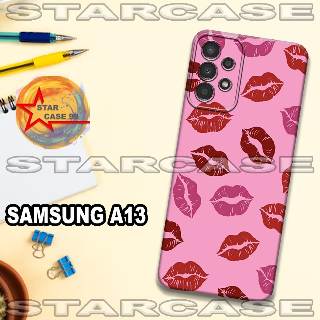 Softcase karet samsung a13 /S34/motif cewek case samsung a13/casing samsung a13/silikon samsung a13