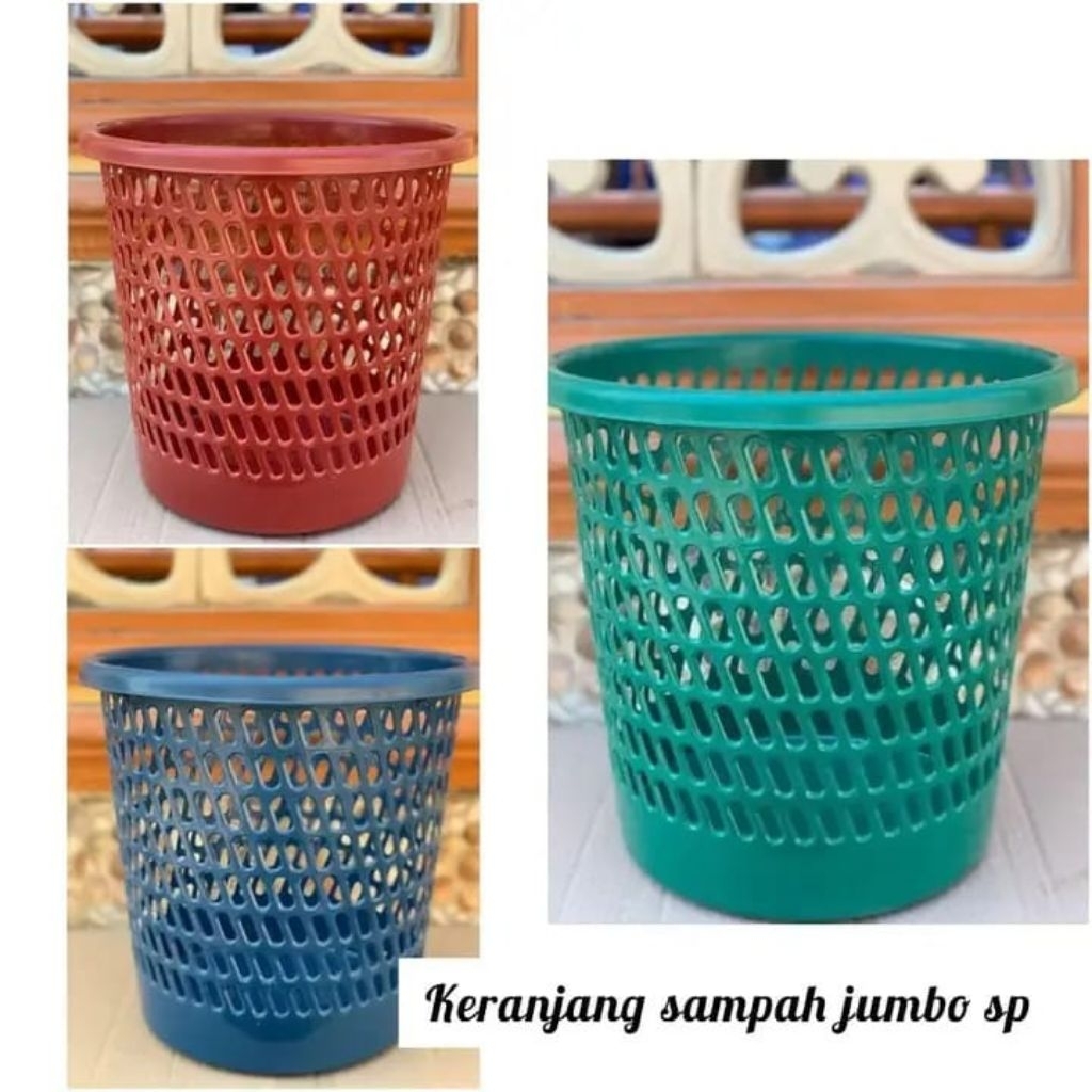 Kotak Sampah Plastik Besar / Tempat Sampah / KERANJANG SAMPAH PLASTIK BESAR