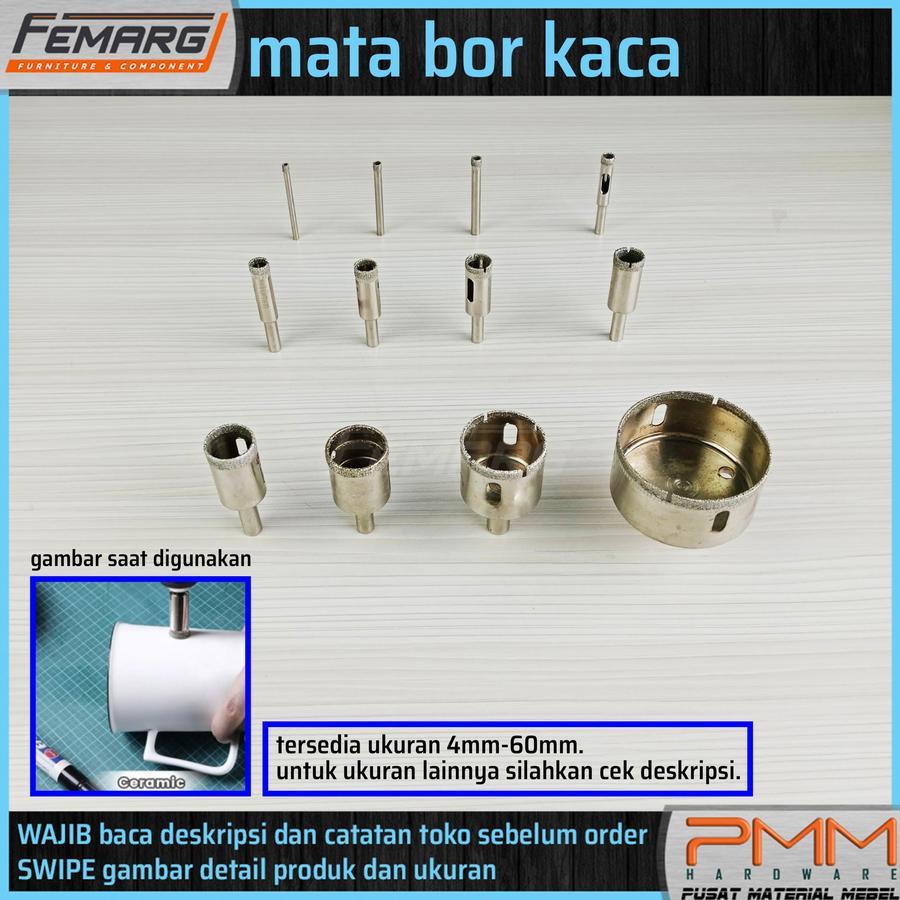 mata bor kaca FEMARG | mata bor holesaw granit kaca keramik