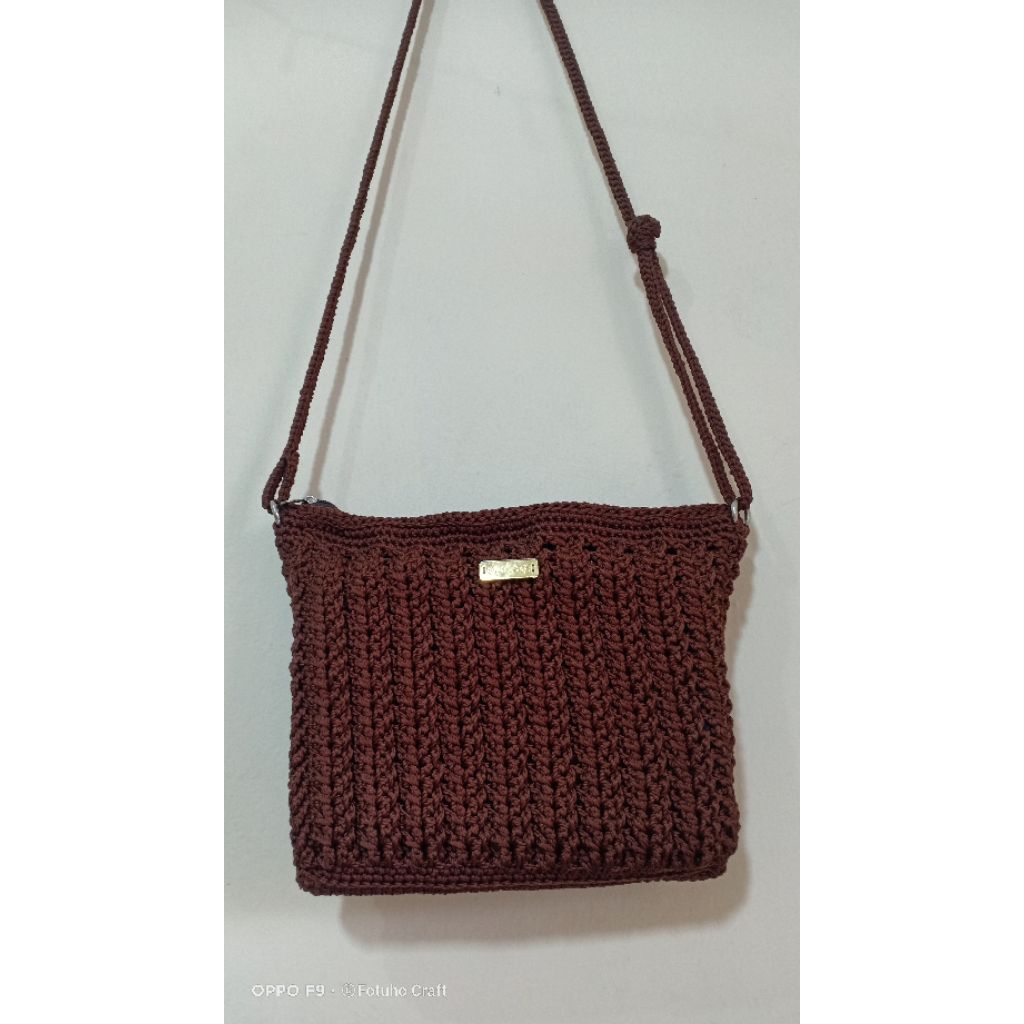 POUCH HP POLY RAJUT / TAS SELEMPANG HP RAJUT /TAS WANITA RAJUT