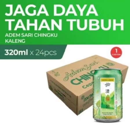 

Ademsari chingku kaleng 1dus isi 24kaleng