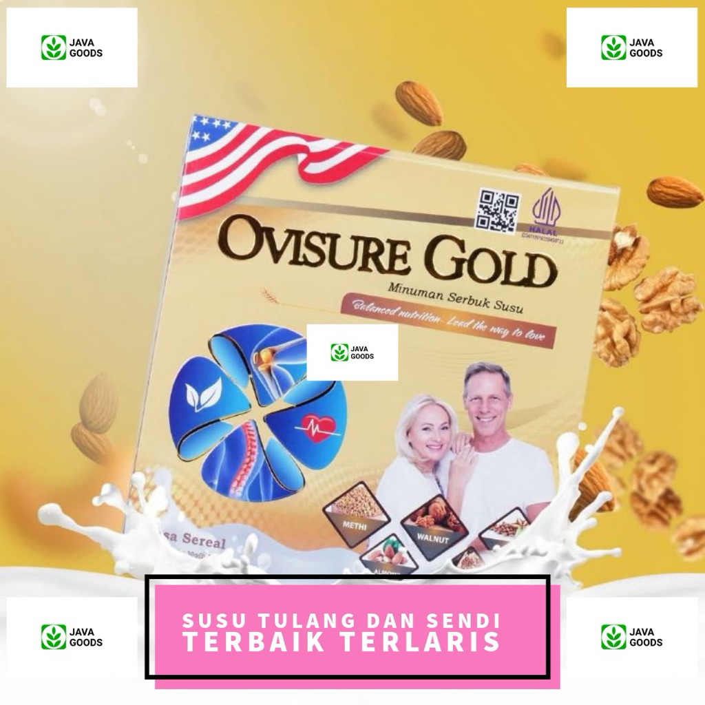 

Susu Tulang Dan Sendi OVISURE GOLD Terbaik Terlaris Membantu Memulihkan Kerusakan Tulang