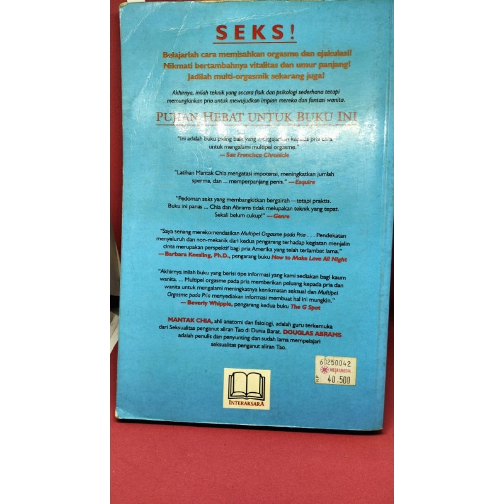 Buku Multipel Orgasme pada Pria