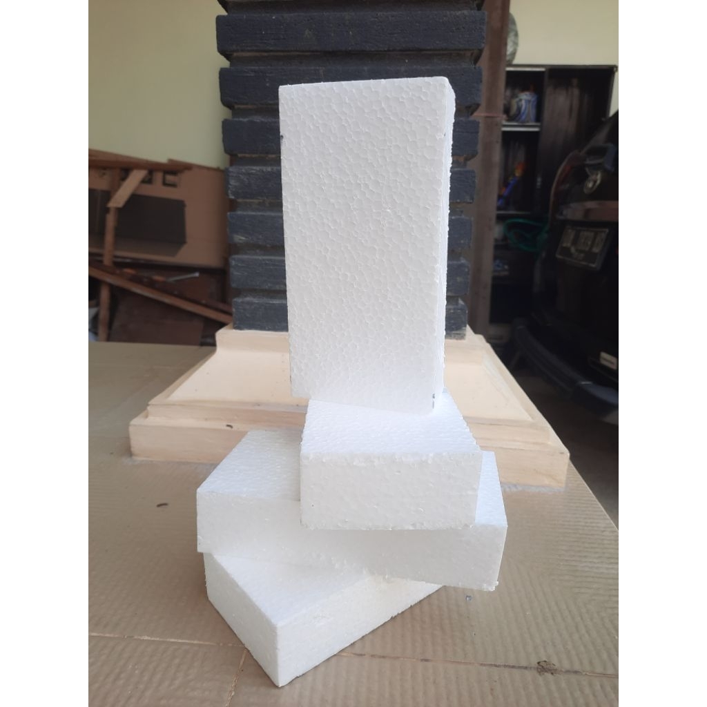 Gabus Buket Bunga | Stryrofoam isi 10pcs | Buket Bunga