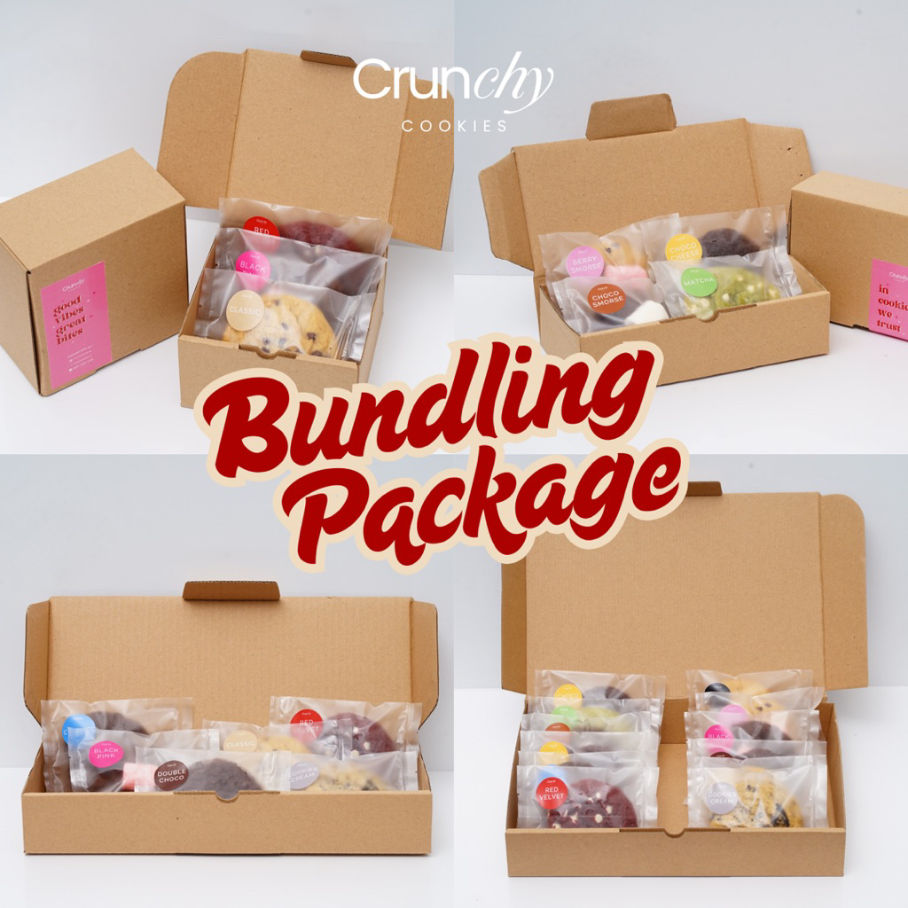 

[BUNDLING PACKAGE] Premium Soft Cookies - Crunchy Cookies