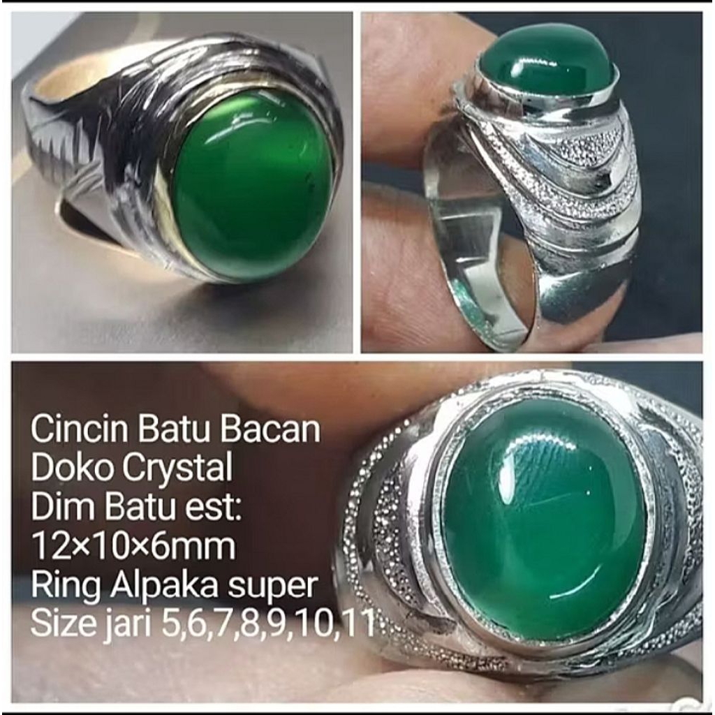 CINCIN BATU BACAN DOKO CRYSTAL