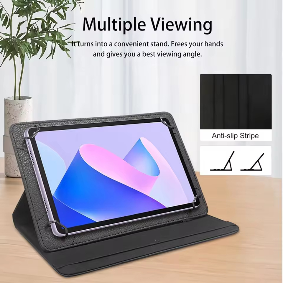 RJ2 Advan Tab A10 Case Advan Tab A10 Advan A10 Wifi 10.1 Inch Rotary Flip Book Cover Case Universal