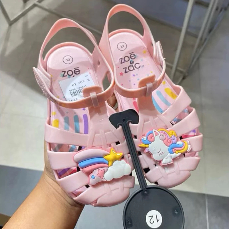 Sepatu Sendal Unicorn Pink Anak Payless Zoe & Zac Juno Dream Size 12 Kids Flat Shoes 4 5 6 7 Tahun L