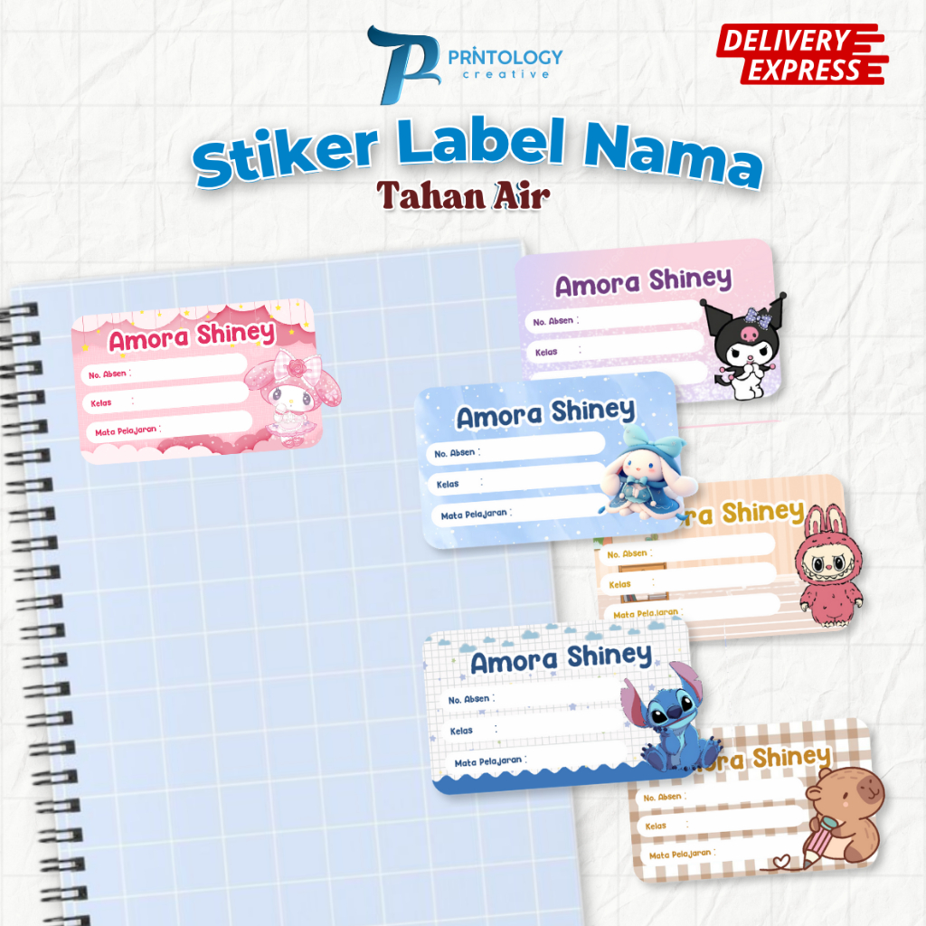 

36 PCS STICKER NAMA LABEL NAMA BUKU TULIS KARAKTER CINNAMONROLL SANRIO KUROMI MY MELODY CAPAYBARA WARNA PASTEL STIKER LABEL NAMA BUKU PELAJARAN LABEL NAMA AESTHETIC CINNAMONROLL SANRIO KUROMI MY MELODY CAPAYBARA LABEL STIKER MATA PELAJARAN SEKOLAH STATIO