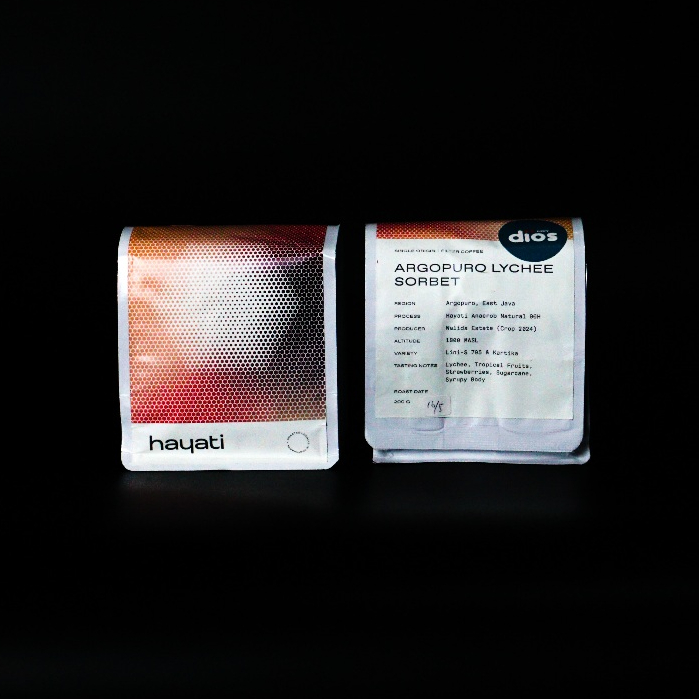 

Argopuro Lychee Sorbet - Hayati Coffee - Hayati Anaerob Natural 96H - Filter Coffee - 200gr
