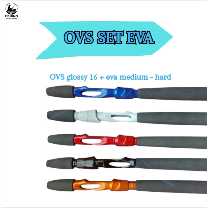 Handle Set OVS Size 16 EVA Spinning – Gagang Joran Pancing Custom Anti Slip