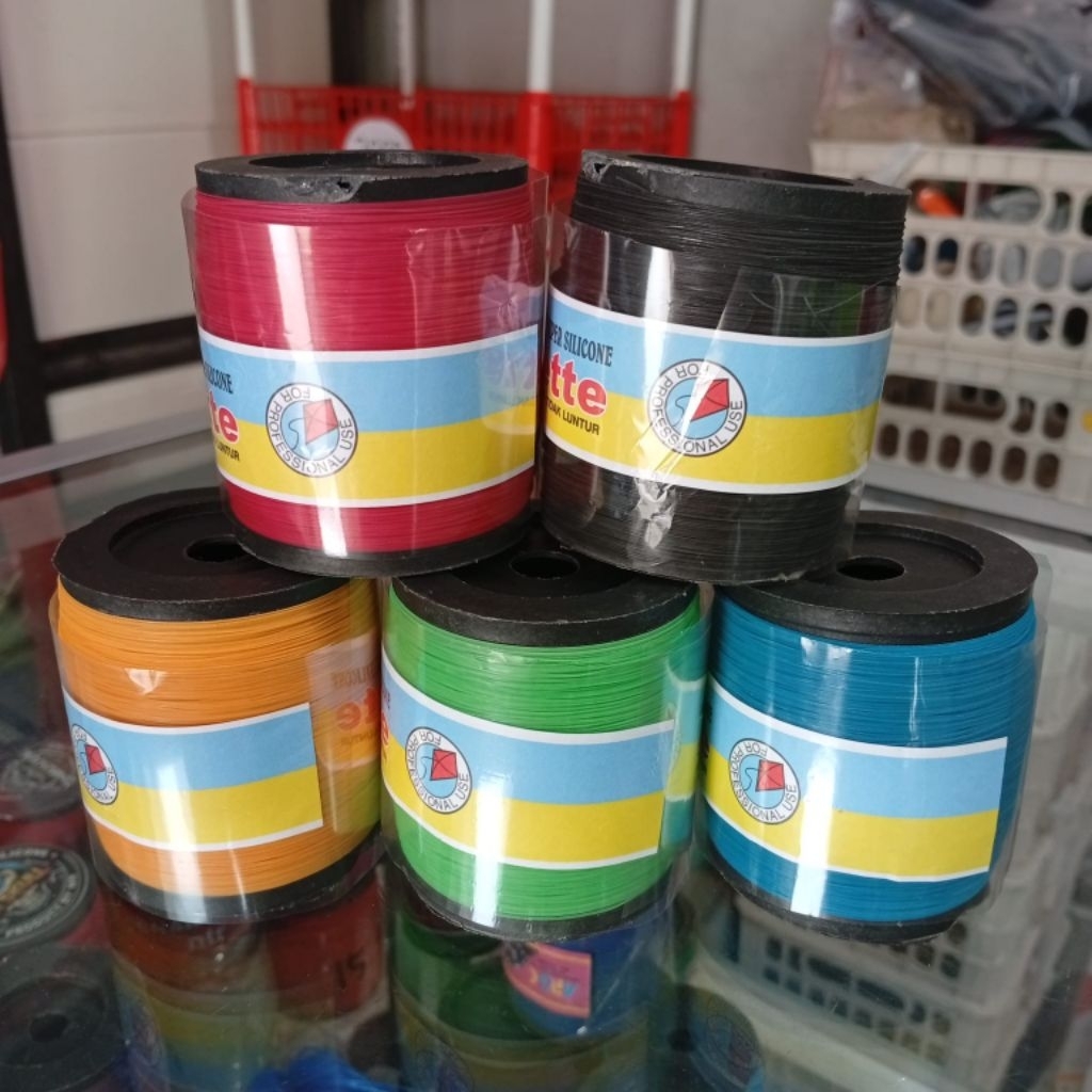 Benang Layangan Gelasan Kenur Super Tajam Dan Kuat