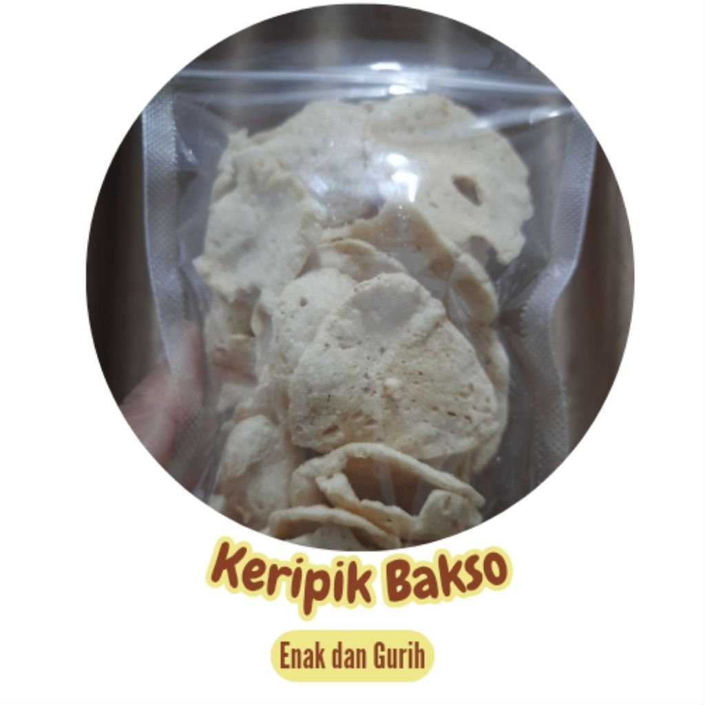 

keripik bakso rasa original 500 gram