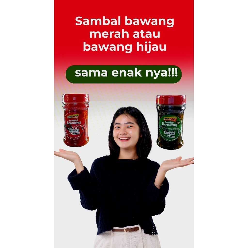 

1 karton isi 24 pcs sambel kemasan 125g