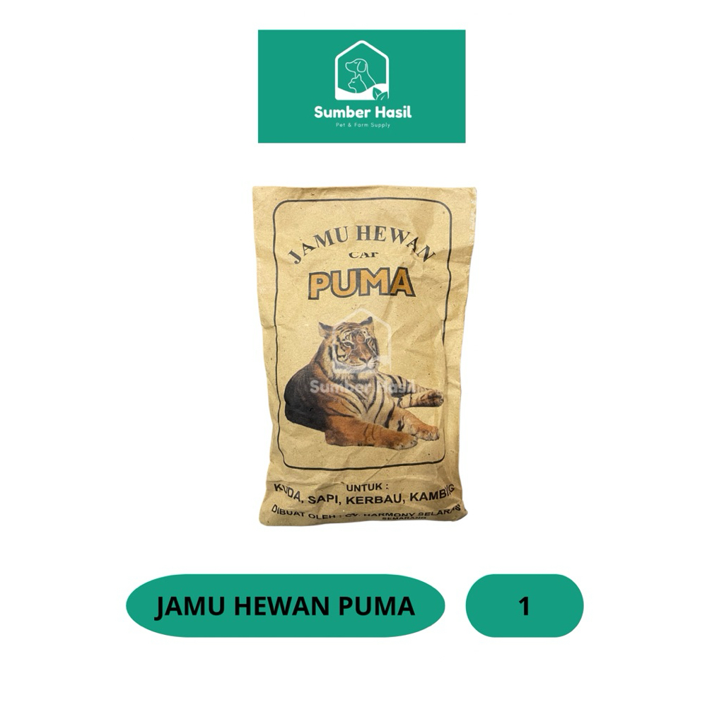 JAMU HEWAN CAP PUMA JAMU OBAT SAPI KAMBING TERNAK PUMA ORIGINAL