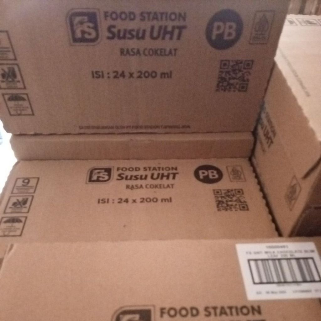 

Susu uht food station isi 24 1 dus exp May 2026