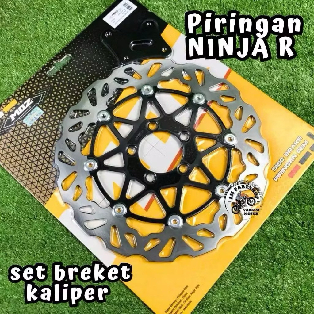 Piringan Ninja R baut 5 set Breket 300mm Piringan Ninja R 300mm baut 5