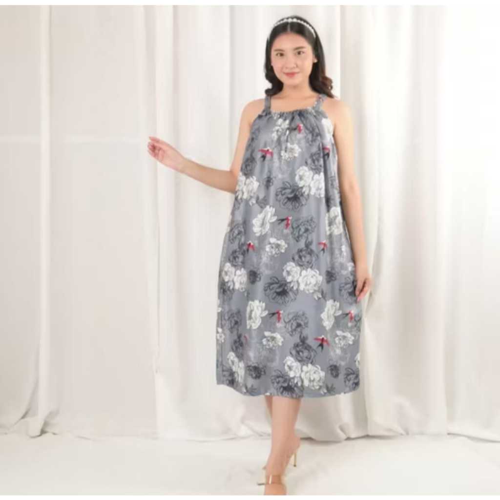 Daster Yukensi Karet Rayon Adem Kekinian / Daster Kensi Tanpa Lengan