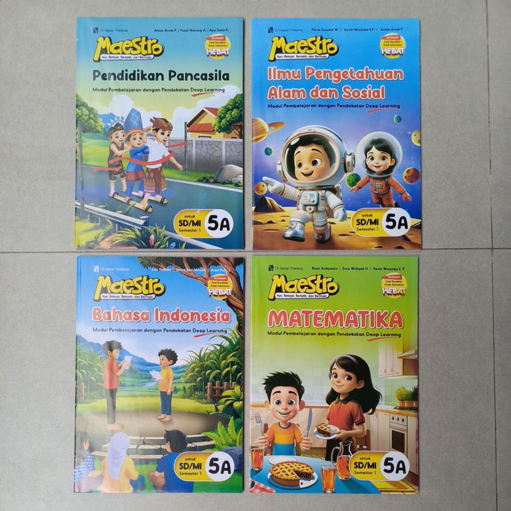 New lks maestro. SD kelas 5 semester 1. Terbaru 2025/2026