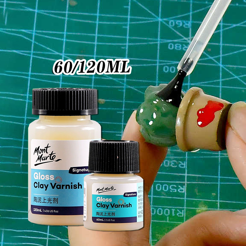 

60ml / 120ml Vernis Untuk Modelling Clay / Transparan Glossy Varnish / Finisher Acrilik