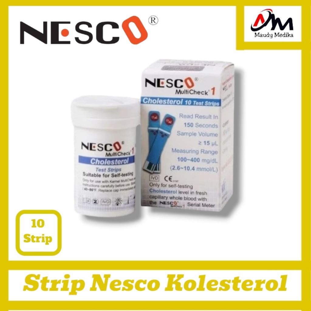 Strip Nesco Kolesterol Isi Ulang Nesco Kolesterol  Refill Nesco Kolesterol