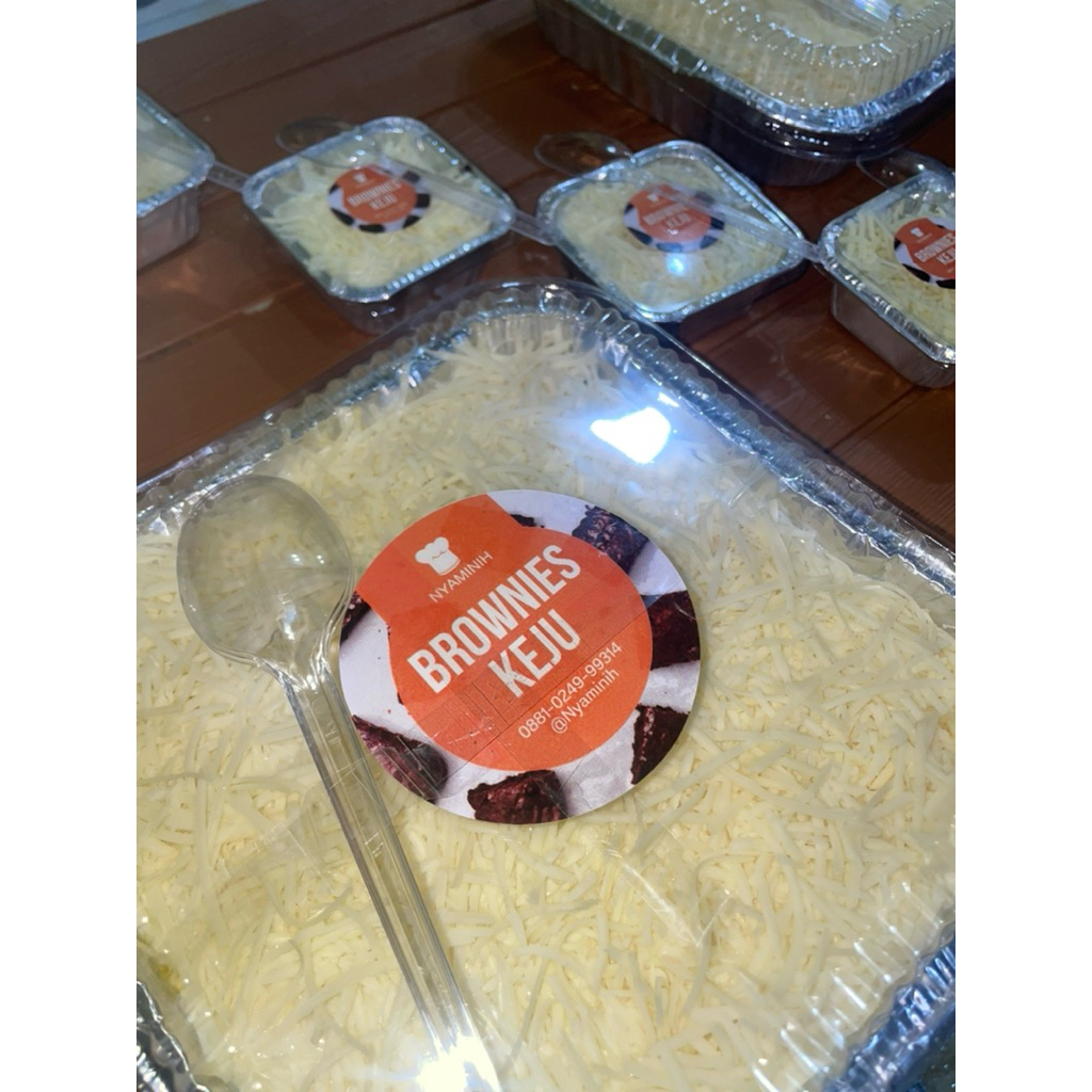 

brownies keju