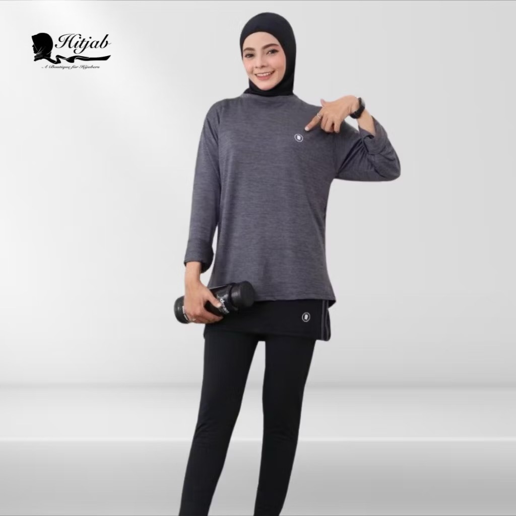Satu set Baju Olahraga Wanita - Jogging - Running