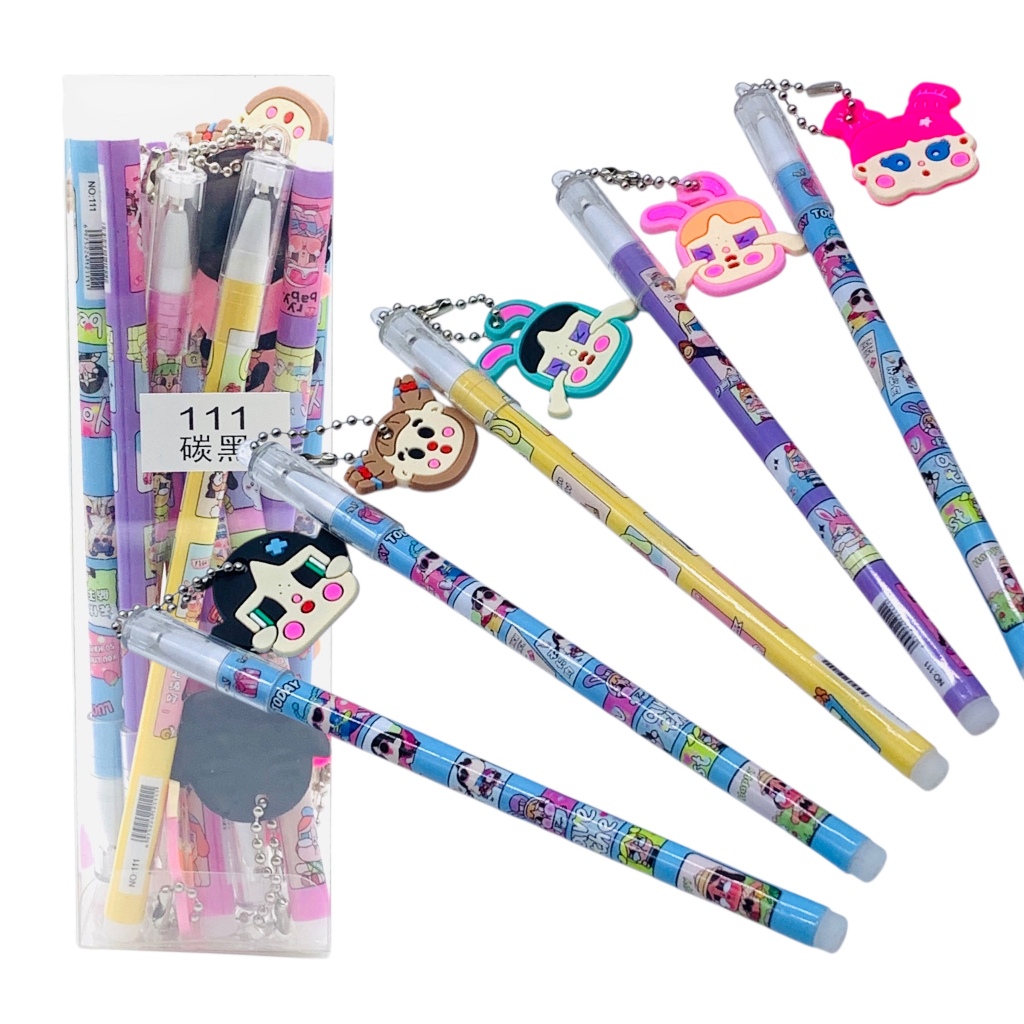 

(12 PCS) PULPEN 111 GANTUNGAN CRY BABY / GEL PEN / PENA