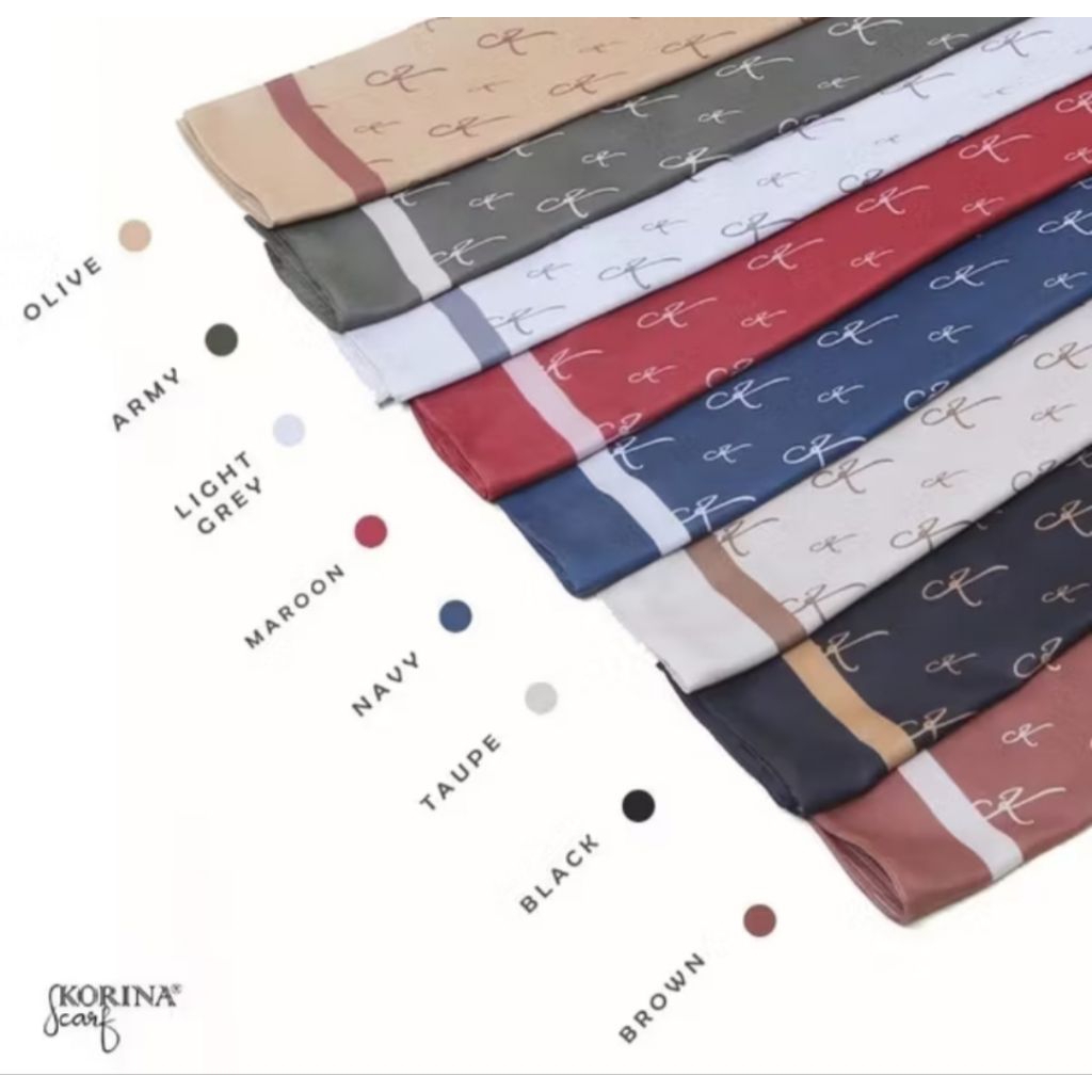 Korina scarf/hijab motif