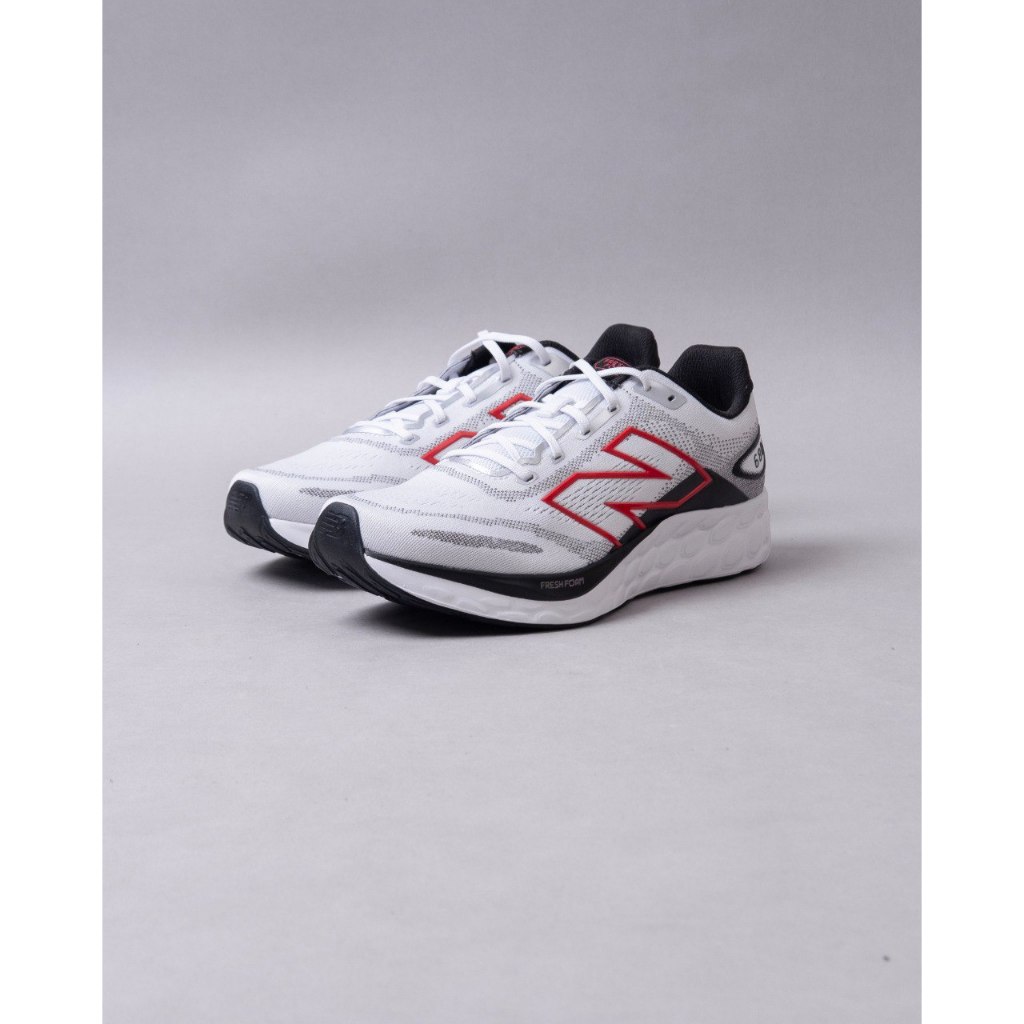 New Balance 680 V8 Fresh Foam  " WHITE BLACK RED " Original
