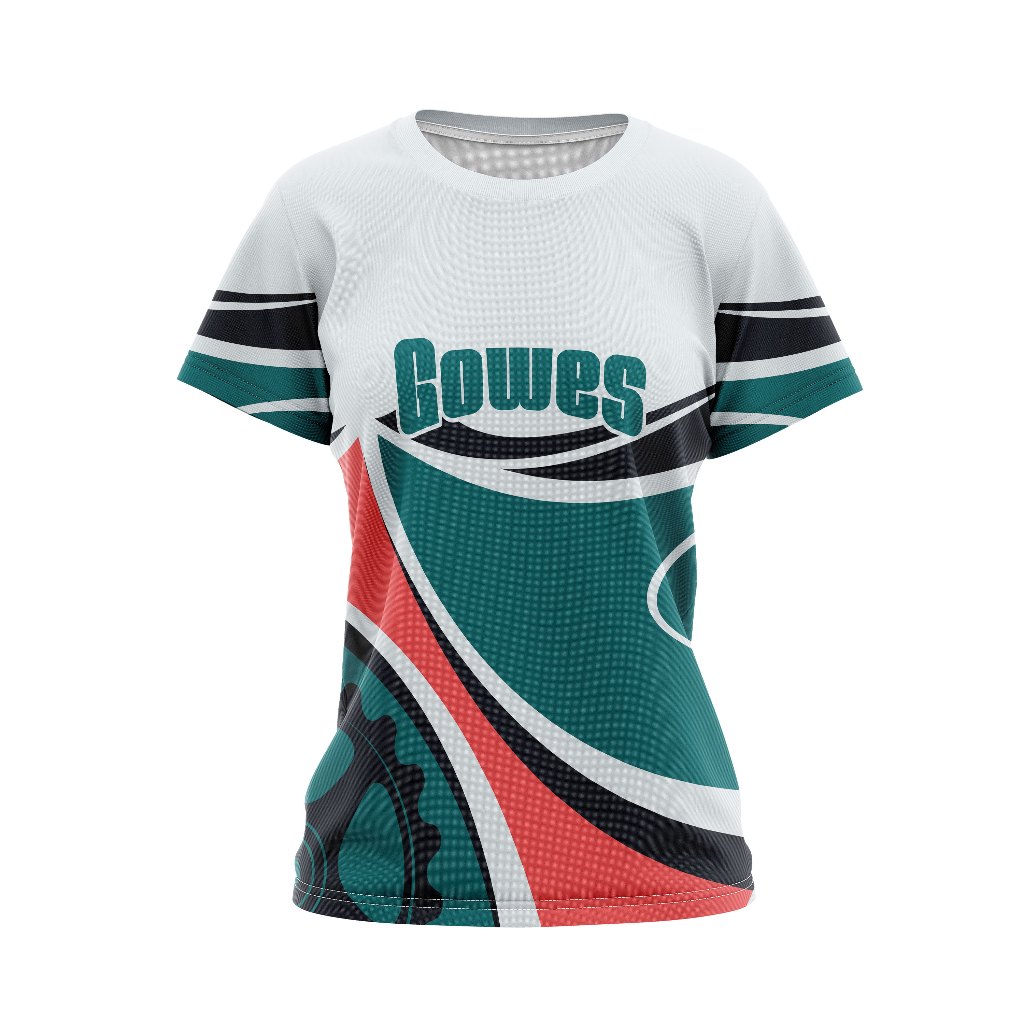 Baju Wanita Kaos Jersey Olahraga Gowes sepedah 2025 Bersepedah Art 1 Custom Full Print