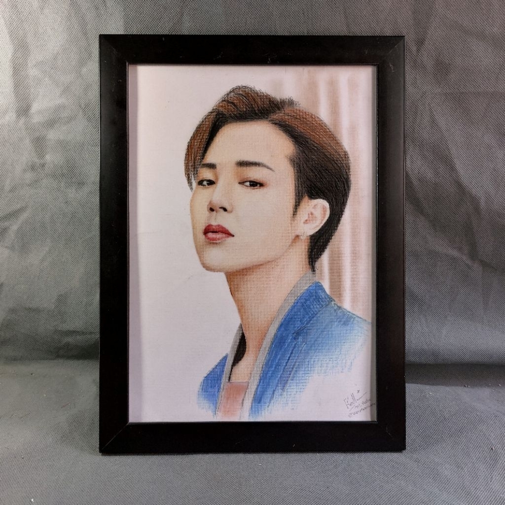 SKETSA WAJAH REALIS WARNA