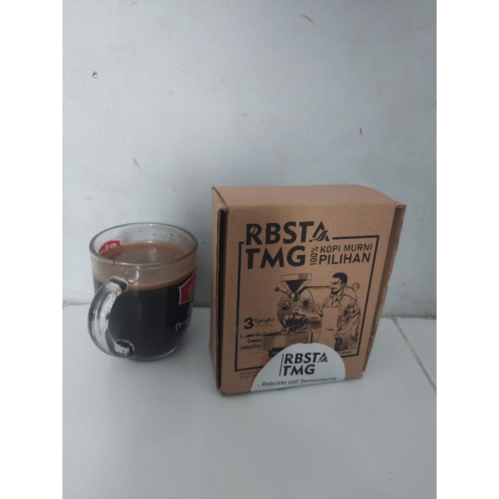 

kopi Robusta Temanggung kemasan siap seduh