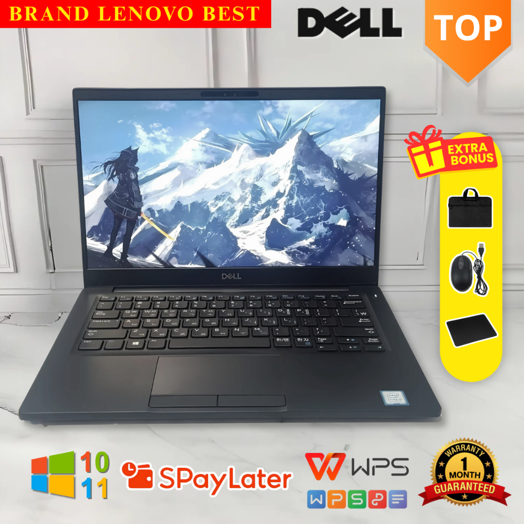 Laptop Dell Latitude 5414 3150 3390 7275 7390 2IN1 CORE I5 GEN 8 LAYAR 13" - PRECISION 3510 3530 552
