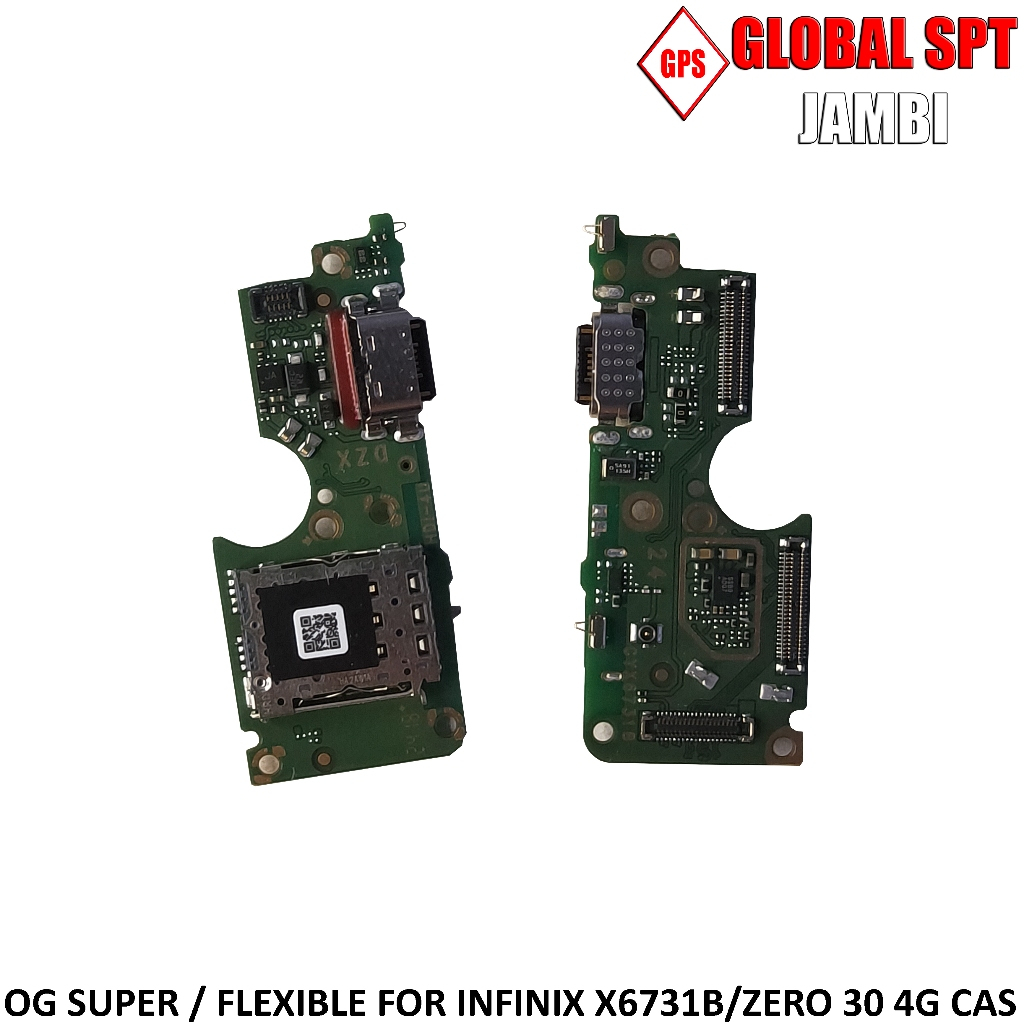 FLEXIBLE INFINIX X6731B / ZERO 30 4G CONNECTOR CHARGER / KONEKTOR CAS