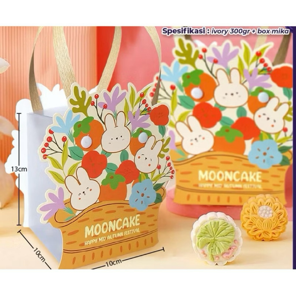 

Box Kotak Kue Moon Cake Mooncake Kue Bulan