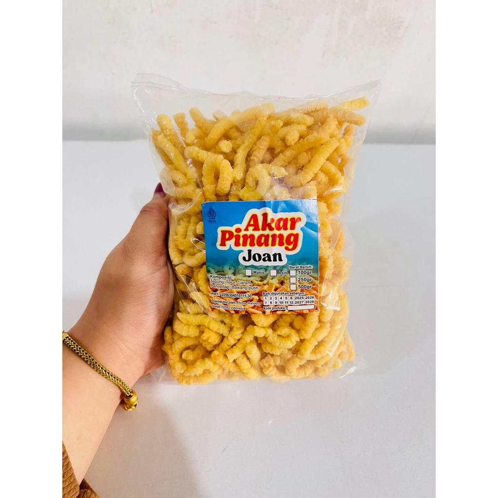 

Akar Pinang Renyah 250 Gram