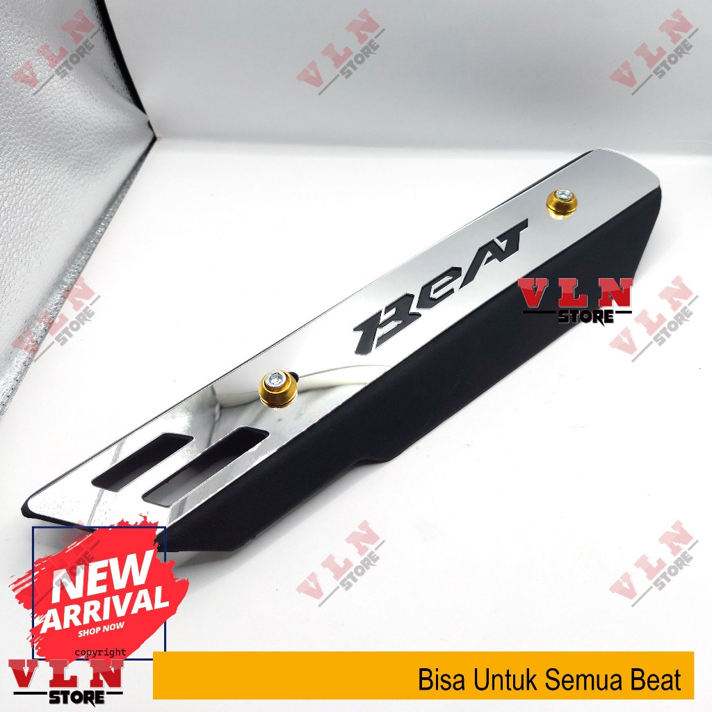 Cover Knalpot Beat esp Street YTH Tutup Knalpot Beat street Tameng Knalpot Beat Street FREE BAUT - b