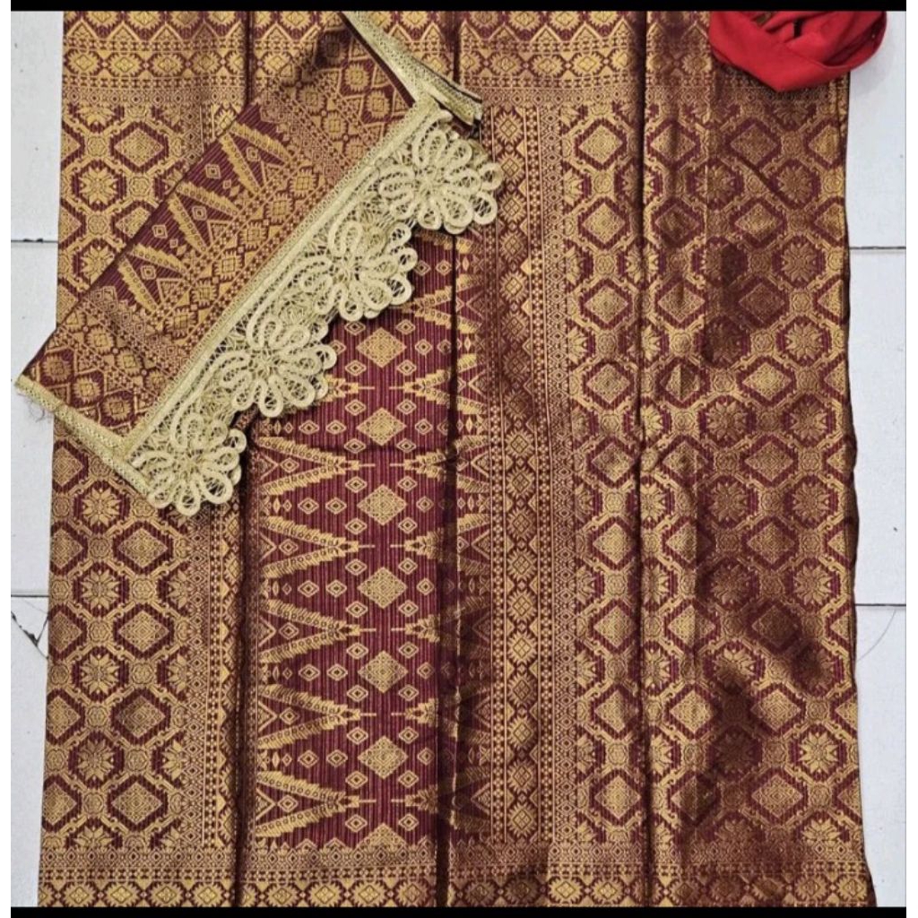 SONGKET KOTO GADANG Set Lilit #Selendang Rendo Koto Gadang