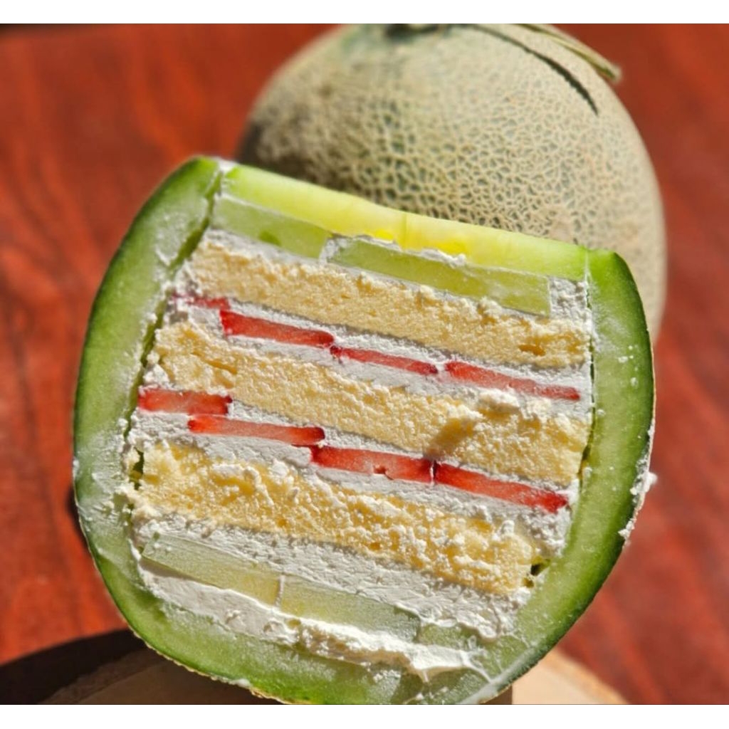 

KUE ULTAN MELON IN MELON CAKE KUE VIRAL
