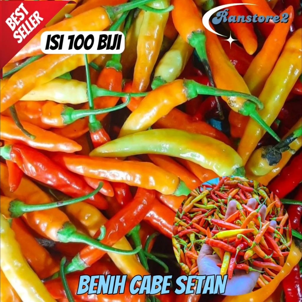 

(100±) benih biji cabe setan