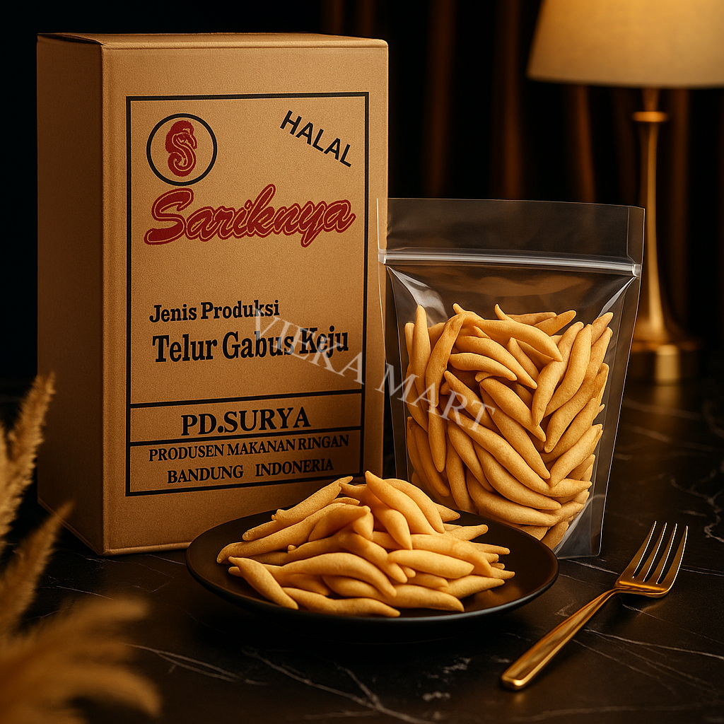 

Sarikaya Cendol Keju Snack 200 gram / Gabus Keju