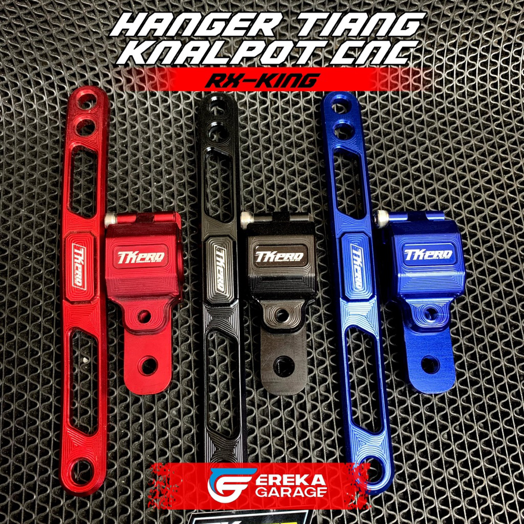 HANGER TIANG KNALPOT RX KING CNC by tkpro