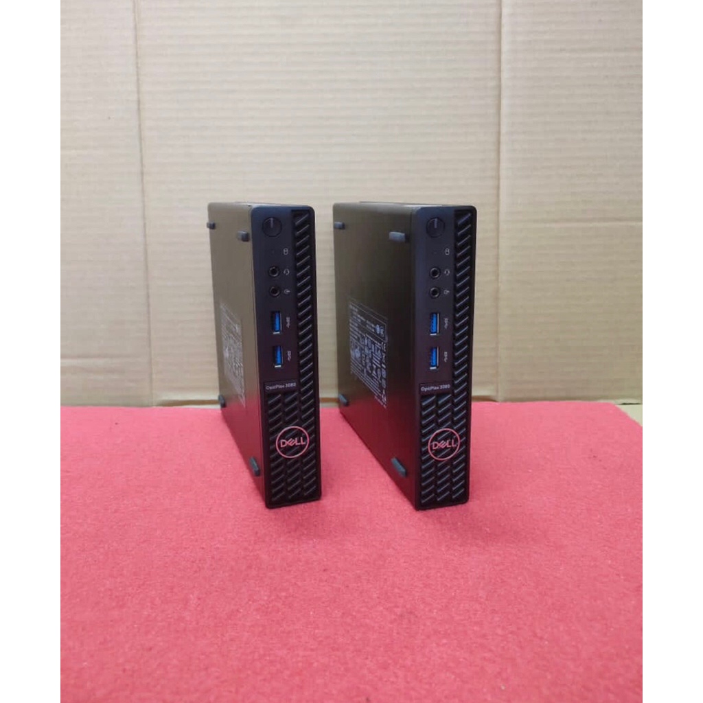 MINI PC DELL OPTIPLEX 3080 CORE I7-10700T RAM 16GB SSD 256GB HDD 500GB