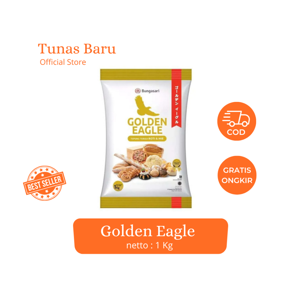 

Golden Eagle Tepung Terigu Roti & Mie